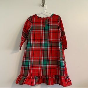 Girls Plaid Nightgown 6